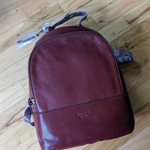 Margot New York "Kimmie" Premium Leather Backpack Purse